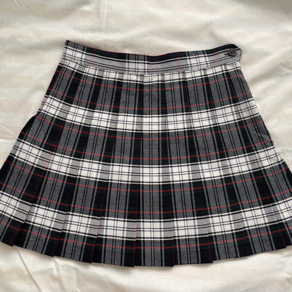 American Apparel Plaid Tennis Skirt